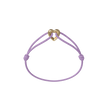 Golden Heart Cord Bracelet