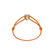 Golden Heart Cord Bracelet