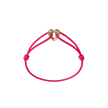 Golden Heart Cord Bracelet