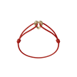 Golden Heart Cord Bracelet
