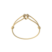 Golden Heart Cord Bracelet