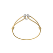 Silver Heart Cord Bracelet