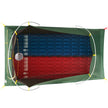 Sierra Designs Clip Flashlight 3,000 2 Person Tent  - Dark Green/Grey