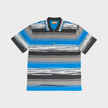 Short Sleeve Polo Blue Tones