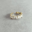 Bague Mila Multi White ornée de bijoux