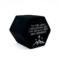 Black Hexagon 'To the stars who listen and the dreams that are answered' Ring Box