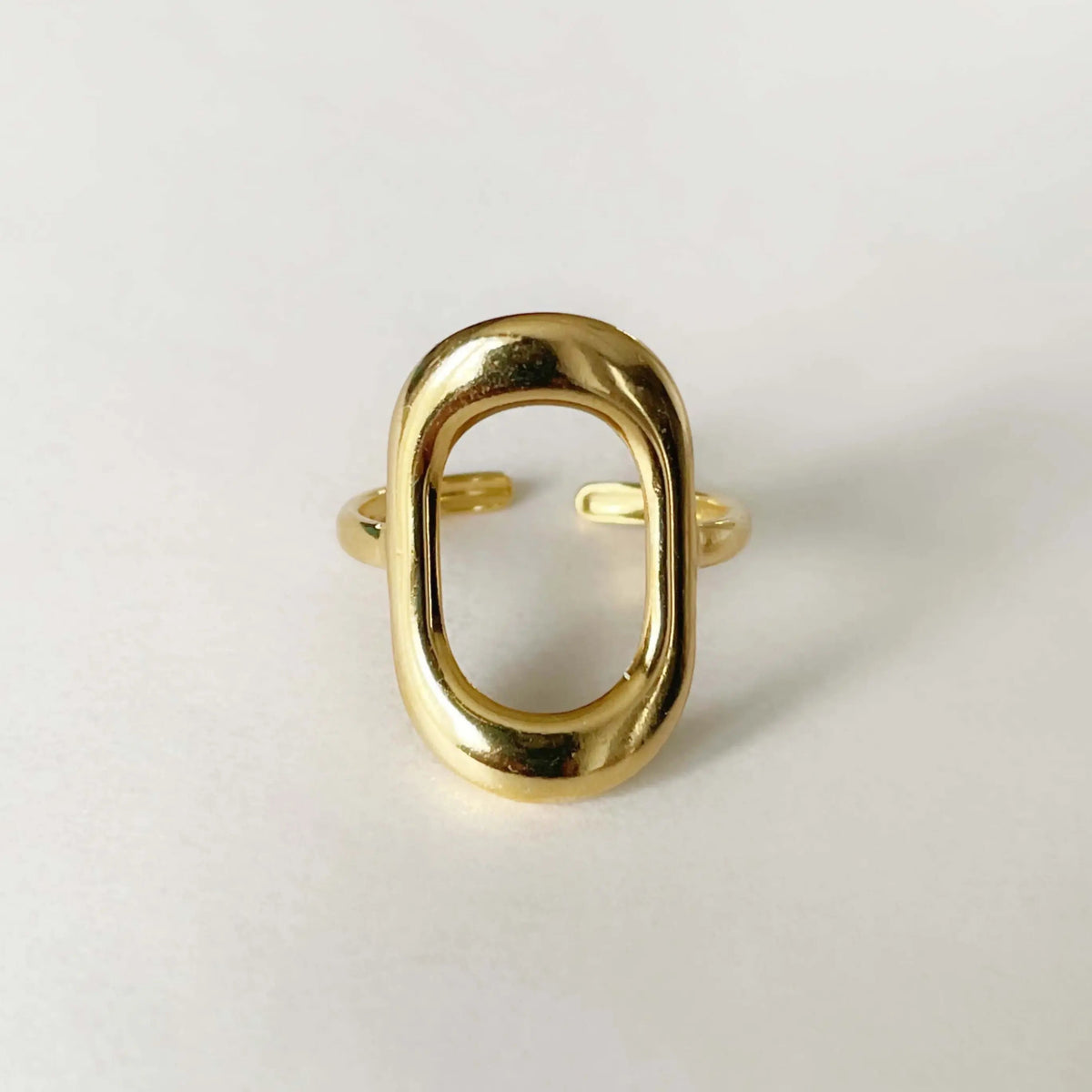 Cassidy Luxe 18k gullbelagt ring