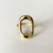 Cassidy Luxe 18k gullbelagt ring
