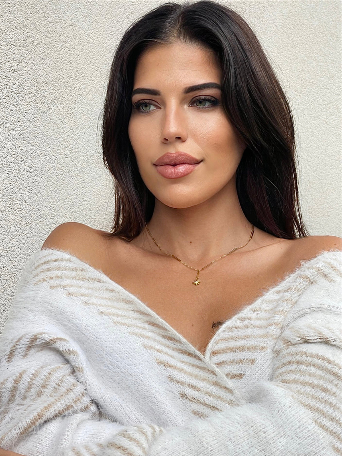 Collana a stella Tara Luxe placcata in oro 18k