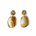 Eva Statement Stone Drop Earrings