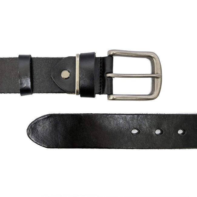 Real Leather Black Belt
