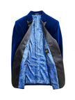 Royal Blue Velvet Dinner Jacket