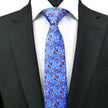 Blue Floral Tie