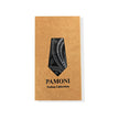Black Silver Paisley Tie & Pocket Square Set
