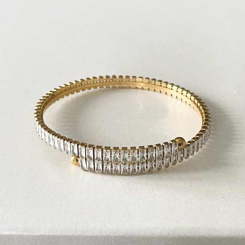 Bracciale gioiello placcato oro 18k Avery Luxe