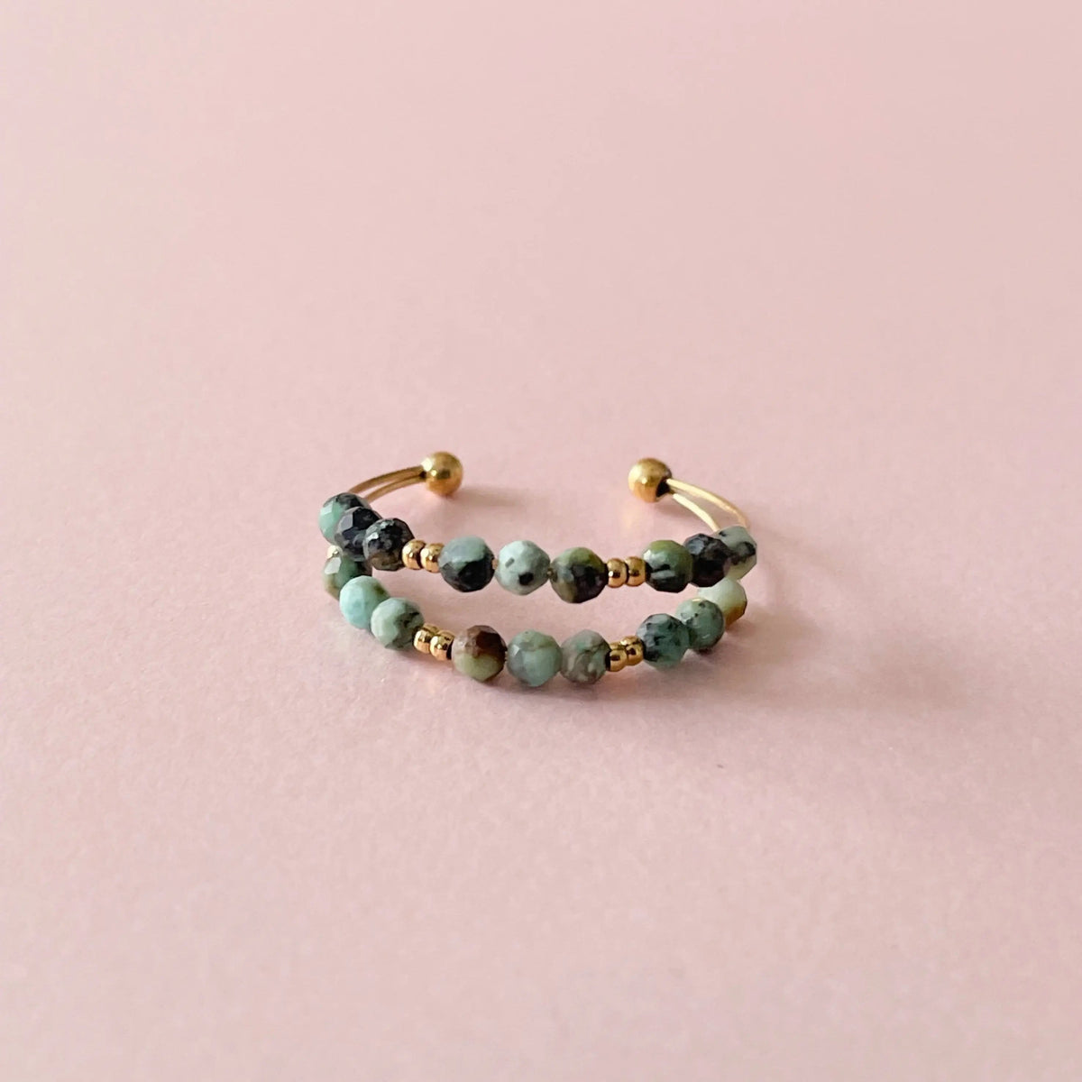 Anello Cassia Luxe Boho con perline