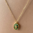 Collar Kalahari Luxe con baño de oro de 18k
