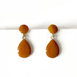 Pendientes Terra Caramel Esmaltados
