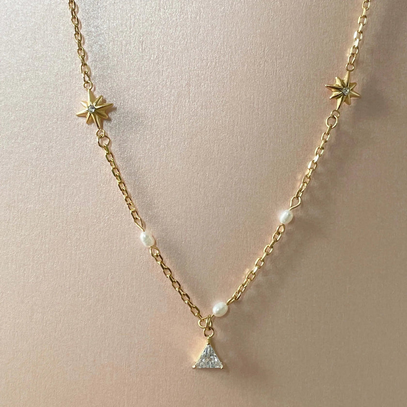 Collana Taliah Luxe placcata in oro 18k