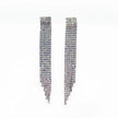 Orecchini a cascata Aspen Silver Statement