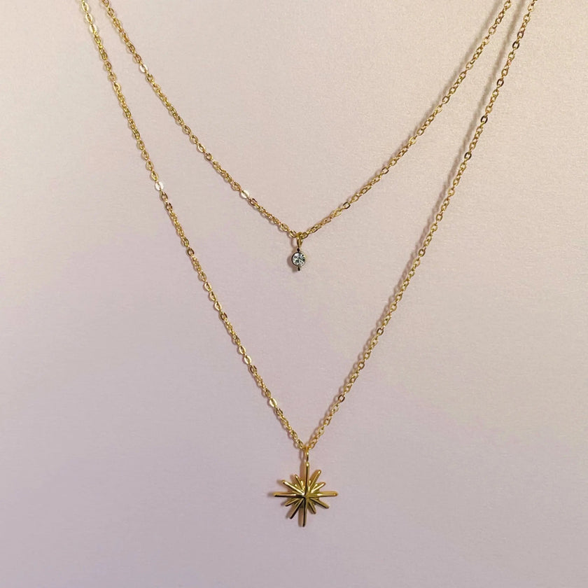 Collana Angelique Luxe placcata in oro 18k