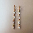 Gina Gold Crystal Drop Earrings