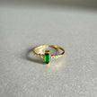 Anello gioiello Clarissa Luxe placcato oro 18k