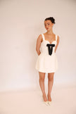 Darling 2.0 in Off-White (Non Velvet Bow)