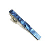 Blue Marble Effect Tie Clip