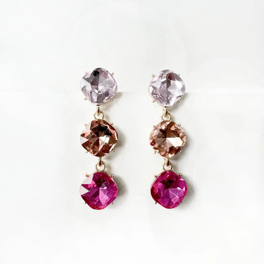 Orecchini gioiello Cassiana Statement Blush