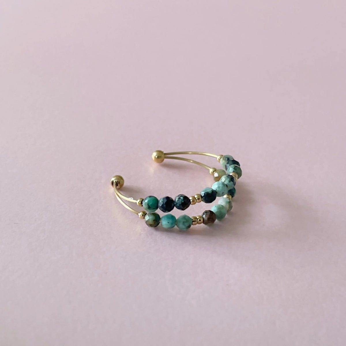 Anello Cassia Luxe Boho con perline