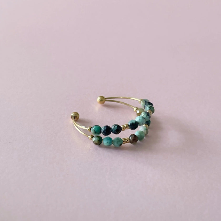 Anello Cassia Luxe Boho con perline