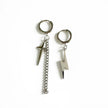 Atlas Lightning Bolt Mismatch Dangle Earrings