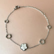 Pulsera Melody Luxe bañada en plata