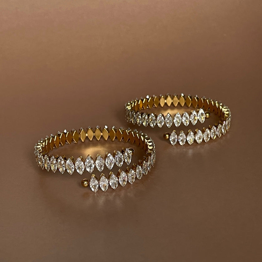 Bracciale gioiello Kusum Luxe placcato oro 18k