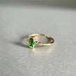 Anello gioiello Clarissa Luxe placcato oro 18k