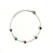 Bracciale Alex Luxe color argento con gioielli