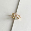 Ear cuff Erra color oro con gioielli