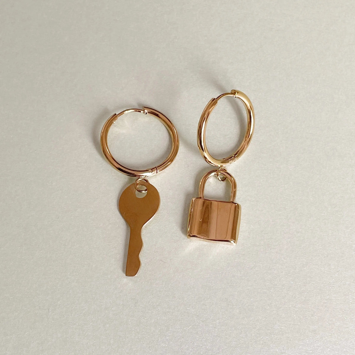 Hadleigh Luxe 18k guldpläterade örhängen look