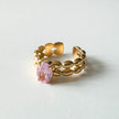 Anello Rhiannon Luxe placcato oro 18k