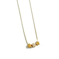 Cassiopeia Luxe 18k Gold Plated  Delicate Star Cluster Necklace