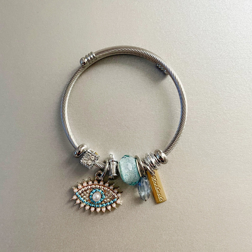 Aysha Turkis Evil Eye Armbånd
