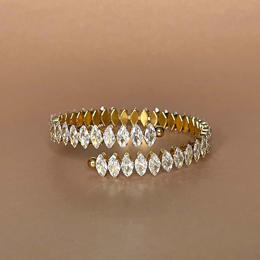 Bracciale gioiello Kusum Luxe placcato oro 18k