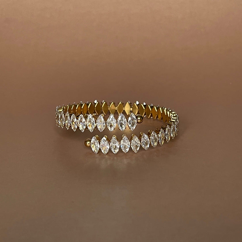 Bracciale gioiello Kusum Luxe placcato oro 18k