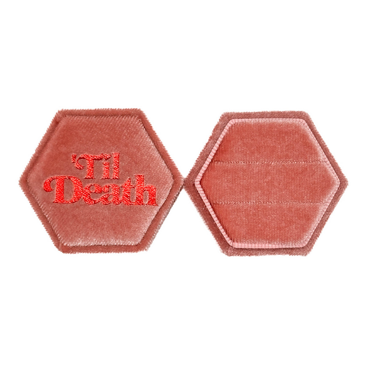 Pink 'Til Death-ringeske til bryllup