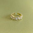 Bague Mila Multi White ornée de bijoux