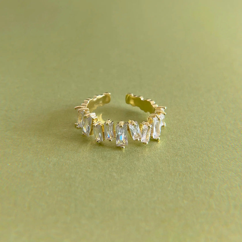 Bague Mila Multi White ornée de bijoux