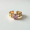Anello Rhiannon Luxe placcato oro 18k