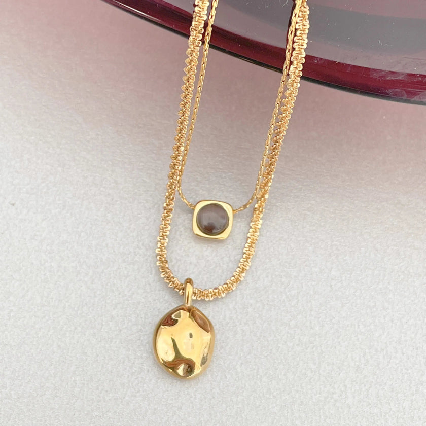 Collana Zepha Luxe placcata in oro 18k