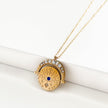 Alantara Luxe 18k vergulde halsketting